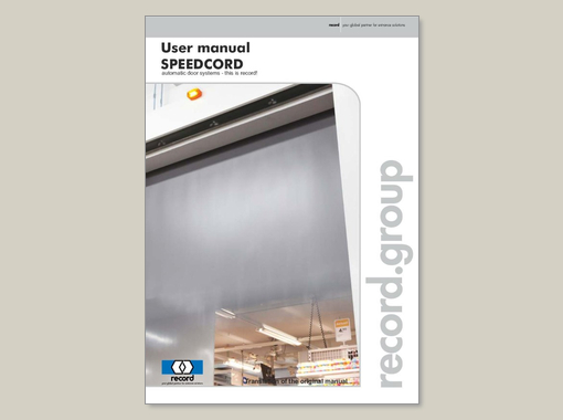 record SPEEDCORD – User manual
